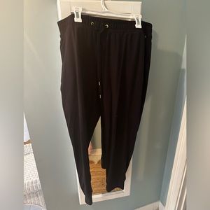 Lilly Pulitzer EUC Lillabeth Pants Frenchie Black XL